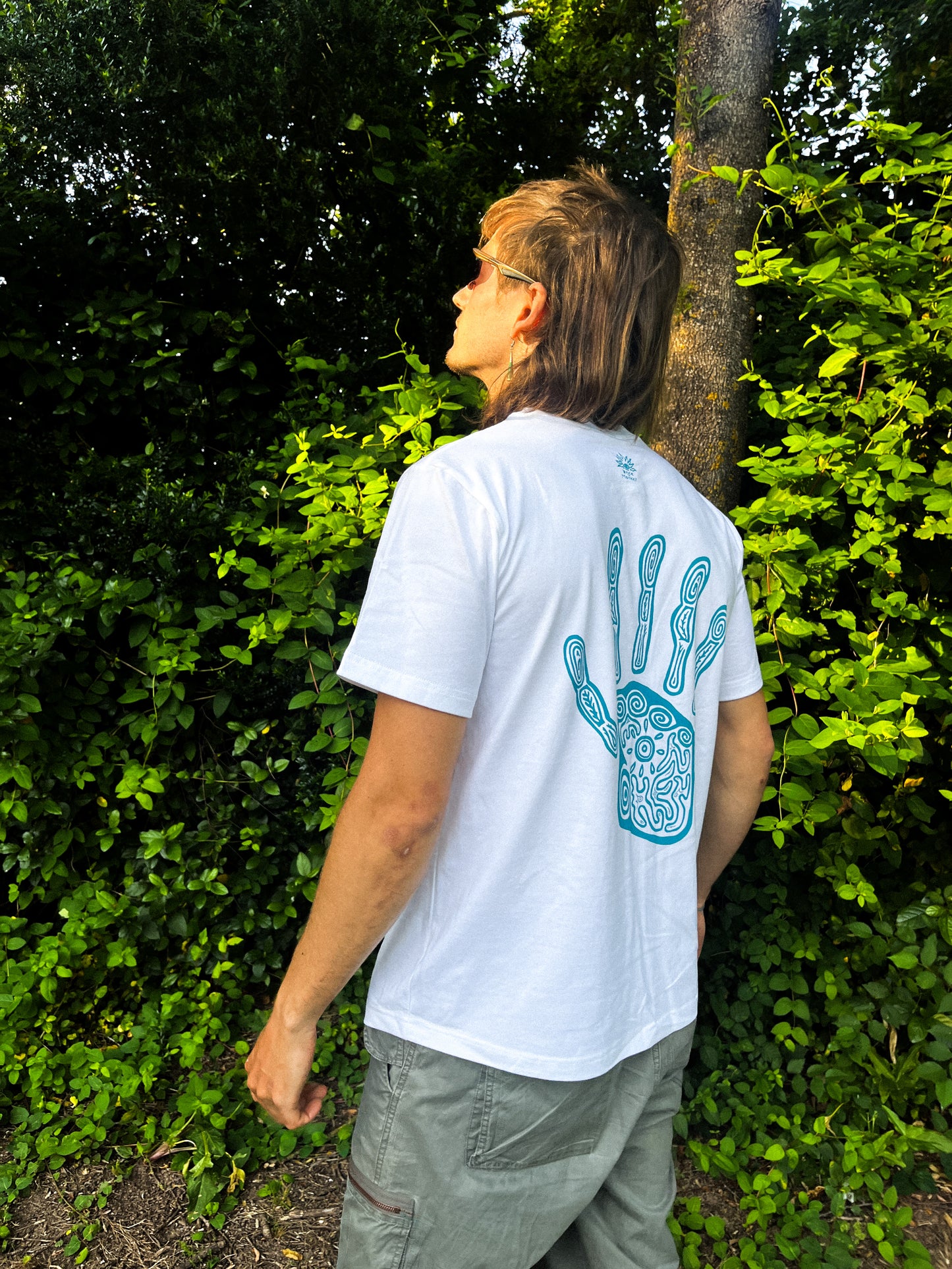 Camiseta "I WAS HERE" 340 gsm
