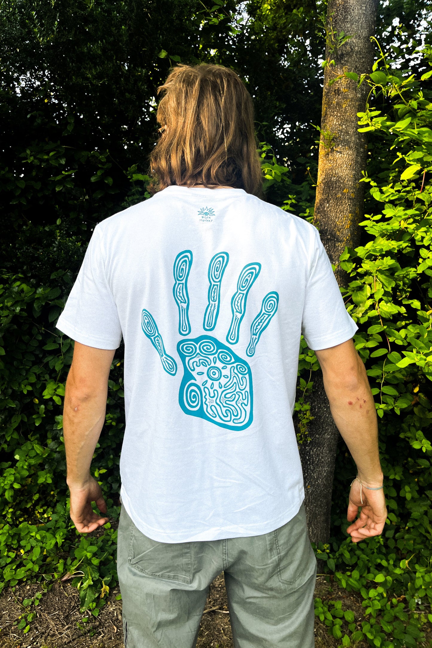 Camiseta "I WAS HERE" 340 gsm