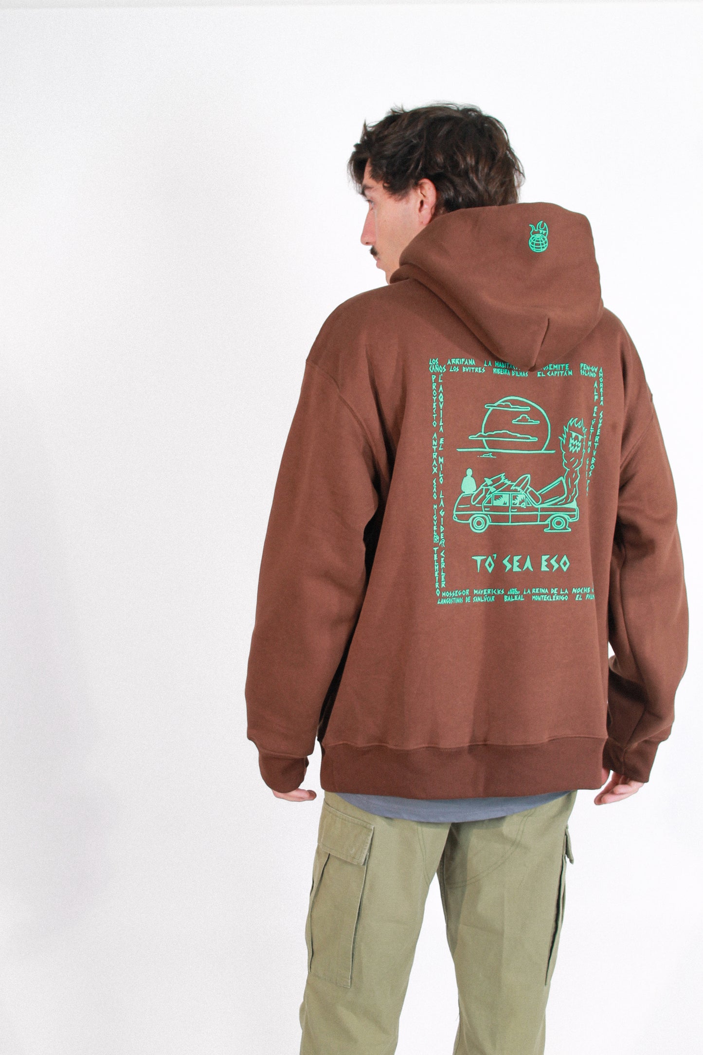 Sudadera con capucha "To' sea eso" 500 gsm